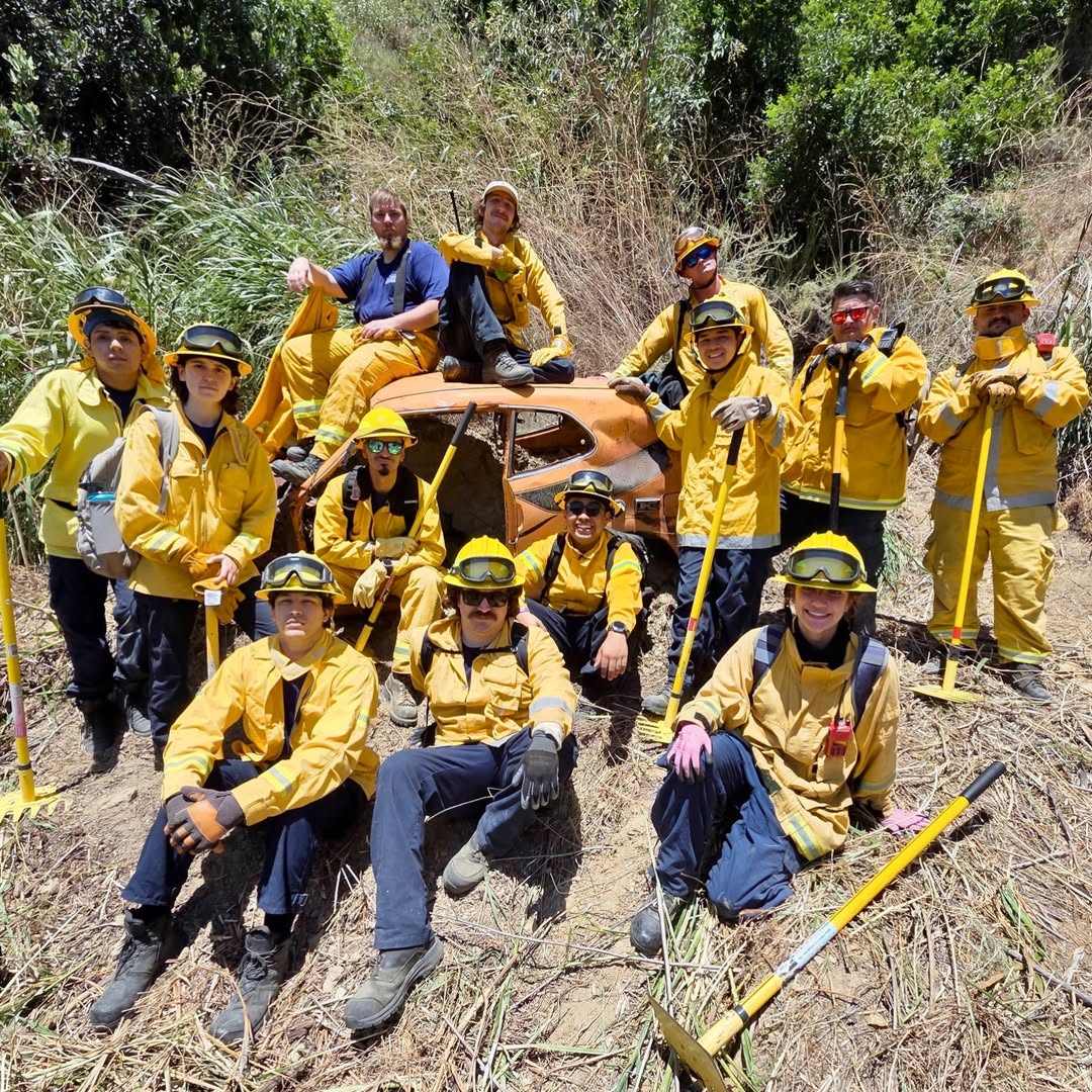 Today SCWR crews ran a mock terrain rescue through some of the steepest canyon country the LA fo
